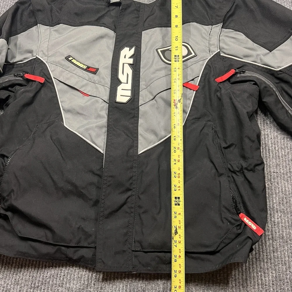 MSR XC Trans Jak Motorcycle Jacket Mens XXL Black Motocross Dirt Bike Riding
